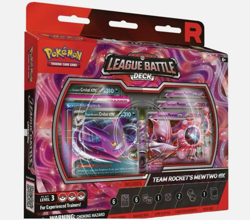 POKEMON TEAM ROCKET'S MEWTWO EX LEAGUE BATTLE DECK SEALED 6 BOX CASE - Image 2