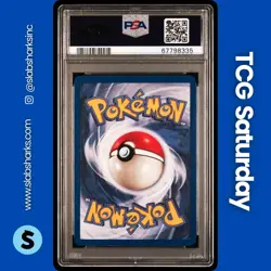 2000 POKEMON TEAM ROCKET FIRST EDITION #21/82 DARK CHARIZARD PSA 7 - Image 2