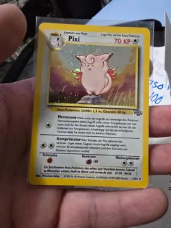 rare pokemon cards NOW A 4 Relaxo, Lektrobal, and Pixi AND KNUDDELUF-Holo German - Image 4