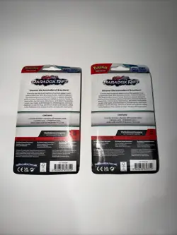Pokemon Scarlet & Violet: Paradox Rift 2 Blister Packs (Pineco and Sinistea) - Image 2