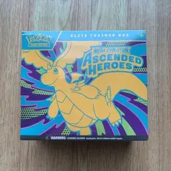 Pokemon TCG Ascended Heroes Elite Trainer Box ETB Sealed New - Image 1