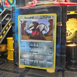 Excadrill Fusion Strike Reverse Holo Pokemon TCG 183/264 Sword & Shield Uncommon - Image 2
