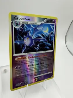 Pokemon Crobat Mysterious Treasures Reverse Holo Rare 100HP #23/123 English - Image 3