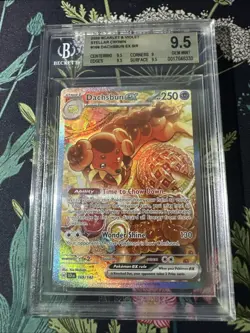 Pokemon TCG Dachsbun EX 169/142 Special Illustration Rare CGC 10 Stellar Crown - Image 1