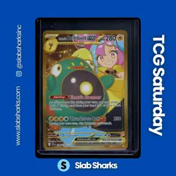 2025 POKEMON JOURNEY TOGETHER #188/159 IONO'S BELLIBOLT EX GOLD HYPER RARE - Image 1