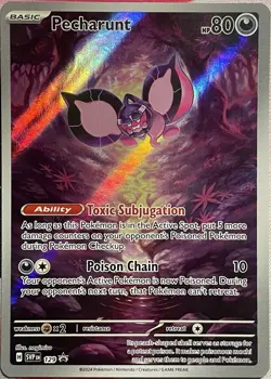 Pokemon TCG: Pechurant 129 Shrouded Fable Black Star Promo NEAR MINT - Image 1