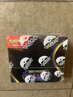 Pokemon TCG Mega Evolution Phantasmal Flames Booster Box Mega Charizard X Gengar - Image 3