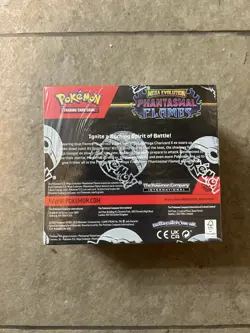 Pokemon TCG Mega Evolution Phantasmal Flames Booster Box Mega Charizard X Gengar - Image 4