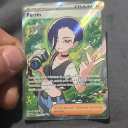 Pokemon TCG Perrin 209/167 Sv06: Twilight Masquerade Ultra Rare Full Art Holo - Image 1