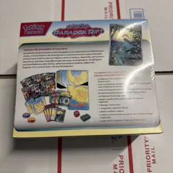 🔥Paradox Rift Pokemon Center Elite Trainer Box ETB Roaring Moon New And Sealed - Image 2