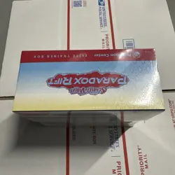 🔥Paradox Rift Pokemon Center Elite Trainer Box ETB Roaring Moon New And Sealed - Image 3