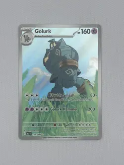 Pokemon TCG Scarlet & Violet Black Bolt Golurk 123/086 NM - Image 1