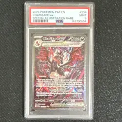 Pokemon Charizard ex SV: Paldean Fates Special Illustration Rare 234/091 PSA 9 - Image 1