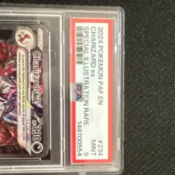 Pokemon Charizard ex SV: Paldean Fates Special Illustration Rare 234/091 PSA 9 - Image 3