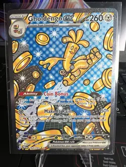 Pokemon Gholdengo ex 164/131 Sv: Prismatic Evolutions Special Illustration Rare… - Image 1