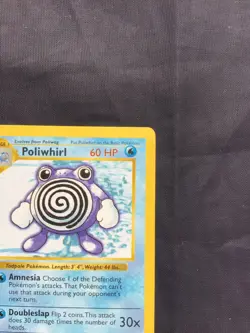 Pokemon Cards: Base Set 1st Edition Uncommon: Poliwhirl 38/102 - Image 3
