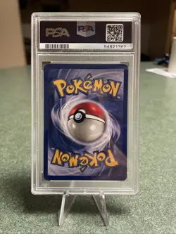 1999 Pokemon Fossil Dragonite Holo Rare 4/62 PSA 5 - Image 2