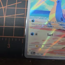 Pokemon TCG Misty's Lapras 194/182 Sv10: Destined Rivals Illustration Rare - Image 5