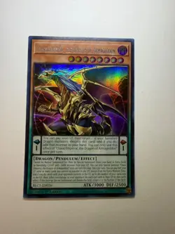 Yugioh - Chaos Emperor, the Dragon of Armageddon - Ultra (Silver) - 1st - BLC1 - Image 1