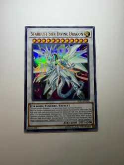 Yugioh - Stardust Sifr Divine Dragon - Ultra - Unlimited - SHVI-EN096 - LP - Image 1