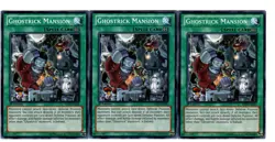 Yugioh- 3X Ghostrick Mansion - Common - 1st Edition - SHSP-EN062 - Near Mint - Image 1