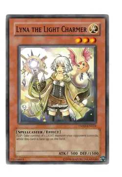 Yugioh- 1X Lyna the Light Charmer - Common - Unlimited - TSHD-EN024 - Light Play - Image 1