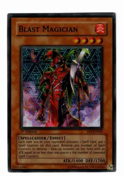 Yugioh- 1X Blast Magician - Super Rare - 1st Edition - FET-EN020 - Near Mint - Image 1