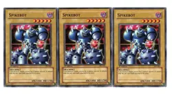 Yugioh- 3X Spikebot - Common - 1st Edition - PSV-081 - Near Mint - Image 1