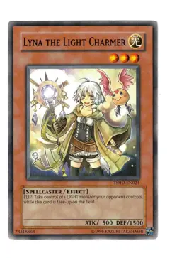 Yugioh- 1X Lyna the Light Charmer - Common - Unlimited - TSHD-EN024 - Near Mint - Image 1