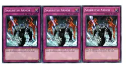 Yugioh- 3X Sakuretsu Armor - Common - Unlimited - YSKR-EN043 - Near Mint - Image 1