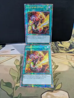 Yu-Gi-Oh Lightning Storm (Alt Art) Quarter Century Secret Rare RA04-EN094 x2 - Image 1