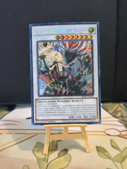 Ecclesia and The Dark Dragon 1st Edition Secret Rare LP Yu-Gi-Oh - Image 1