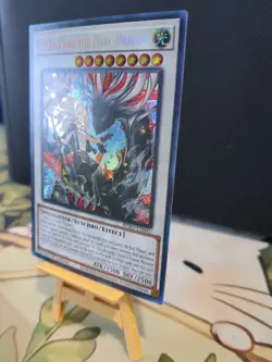 Ecclesia and The Dark Dragon 1st Edition Secret Rare LP Yu-Gi-Oh - Image 2