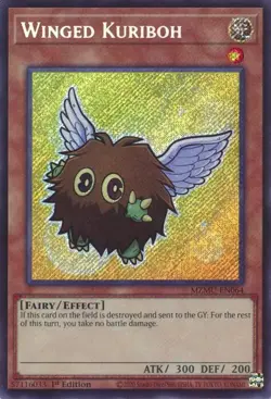 Yu-Gi-Oh! Winged Kuriboh Secret Rare MZMU-EN064 - Image 1