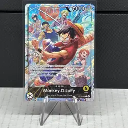 One Piece Monkey D. Luffy Alt Art OP15-098 L Adventure on KAMI's Island English - Image 1