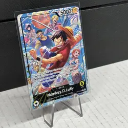 One Piece Monkey D. Luffy Alt Art OP15-098 L Adventure on KAMI's Island English - Image 2