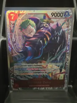 One Piece Roronoa Zoro EB04-007 SR Adventure on KAMI's Island ENGLISH *IN HAND - Image 1