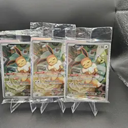 SEALED Pokemon Eevee SVP 173 Prismatic Evolutions - Holo Black Star Promo - Image 3