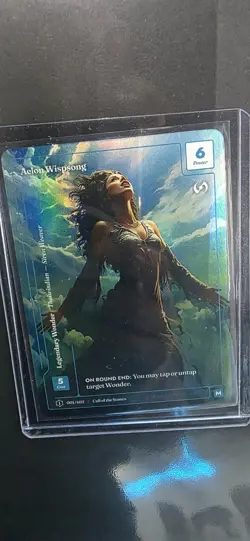 Wonders Of The First FF, M AELON WISPSONG Cots . 2 CB packs BONUS - Image 1