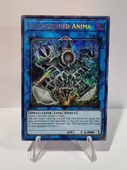 Yugioh Relinquished Anima BROL-EN087 Secret Rare 1st Ed NM - Image 1