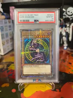 2023 Yu-Gi-Oh! TN23 Dark Magician #EN001 PSA 10 - Image 1