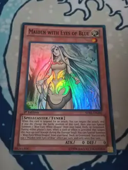 Yu-Gi-Oh! Maiden With Eyes Of Blue 1st Ed. SDBE-EN006 Super Rare NM x1 - Image 1