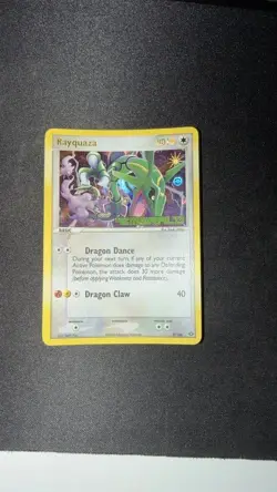Pokemon Rayquaza 9/106 Reverse Holo Stamped EX Emerald 2005 English - Image 1