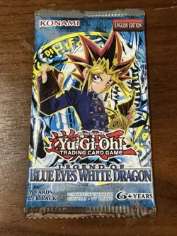 Yugioh 2017 Booster Pack Legend of Blue Eyes White Dragon Unlimited - Image 1