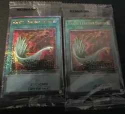 2x Harpie's Feather Duster EDC1-EN001 Quarter Century Promo Sealed Yu-Gi-Oh TCG - Image 1