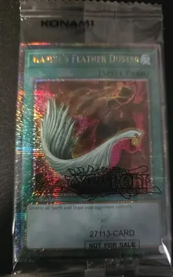 2x Harpie's Feather Duster EDC1-EN001 Quarter Century Promo Sealed Yu-Gi-Oh TCG - Image 2