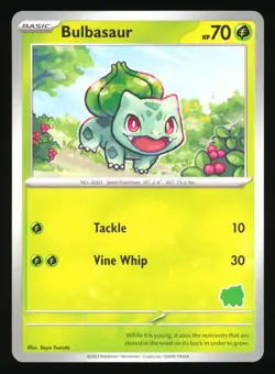 2023 POKEMON TCG MY FIRST BATTLE BULBASAUR DECK STAMPED - BULBASAUR - Image 1