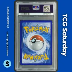 2016 POKEMON XY FATES COLLIDE #55/124 UMBREON EX PSA 9 - Image 2