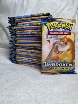 Lot of (27) Pokemon TCG Sun & Moon Unbroken Bonds Booster Packs SEALED - Image 1