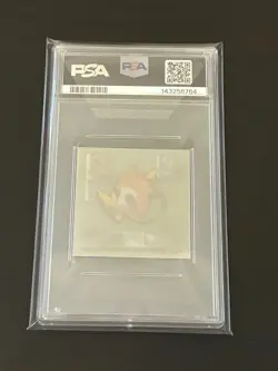 2000 Amada Pokemon Japanese Raichu Super DX Stickers PSA 7 - Image 4